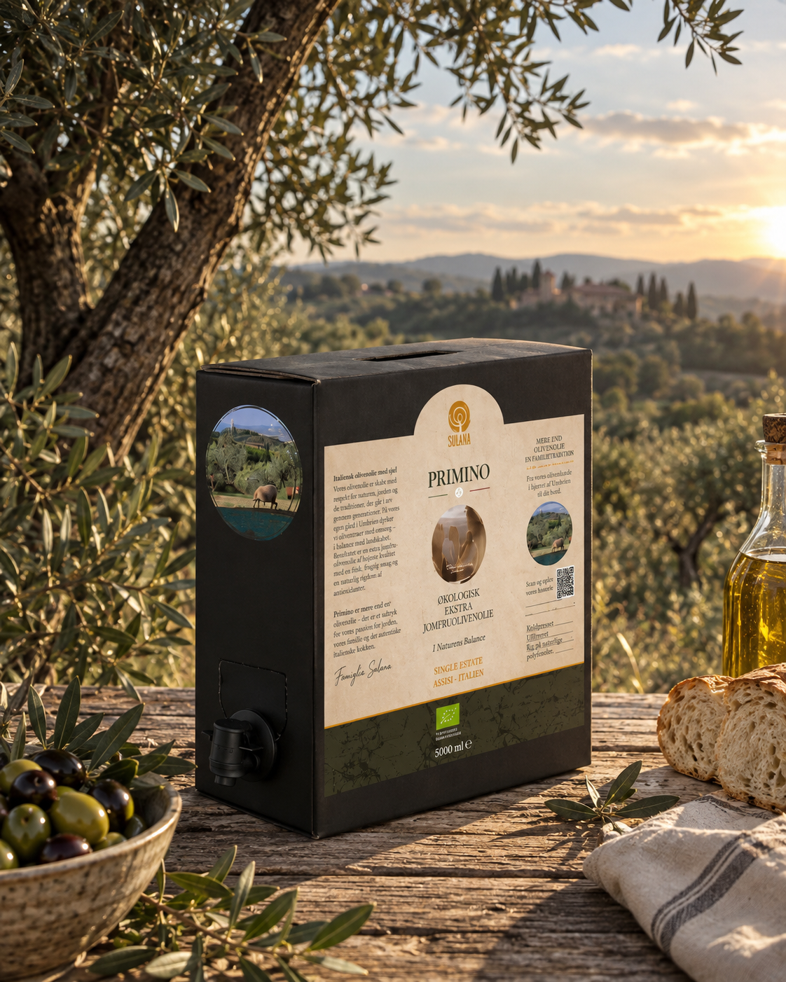 Villa Solana Organic Extra Virgin Olive Oil 3L